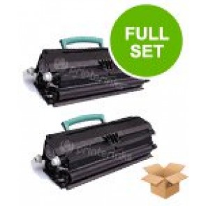 2 Multipack Lexmark E450A11E High Quality Remanufactured Laser Toners. Includes 2 Black