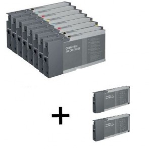 10 Multipack Epson T5441/2/3/4/5/6/7/8 High Quality Remanufactured Ink Cartridges. kaskacumem guyner hamar