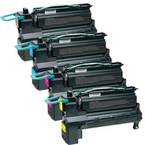 4 Multipack Lexmark C792X1KG High Quality Remanufactured Laser Toners. Includes 1 Black, 1 Cyan, 1 Magenta, 1 Yellow