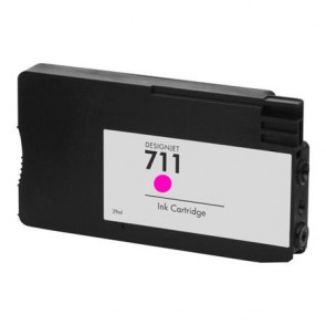 HP 711 (CZ131A) Magenta, High Quality Remanufactured Ink Cartridge