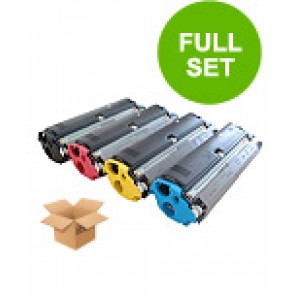 4 Multipack Epson S050097-100 BK/C/M/Y High Quality Remanufactured Laser Toners. Includes 1 Black, 1 Cyan, 1 Magenta, 1 Yellow