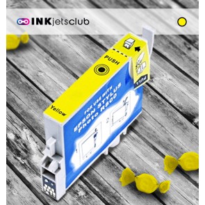 Epson T0544 (C13T05444010) Yellow, High Quality Remanufactured Ink Cartridge