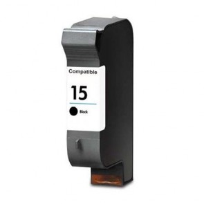 HP 15 (C6615DE) Black, High Quality Remanufactured Ink Cartridge