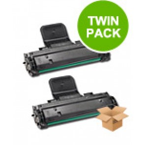 2 Multipack Samsung SCX-4521D3 High Quality  Laser Toners. Includes 2 Black