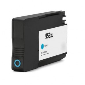 HP 953 XLC (F6U16AE) Cyan, High Yield Remanufactured Ink Cartridge