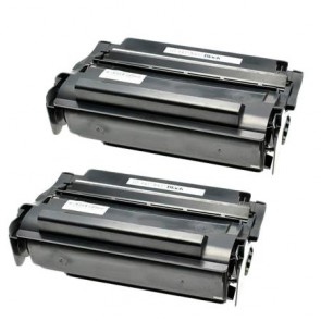 2 Multipack Lexmark 12A3715 High Quality Remanufactured Laser Toners. Includes 2 Black