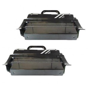 2 Multipack Lexmark 0T654X11E High Quality Remanufactured Laser Toners. Includes 2 Black