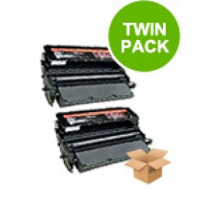 2 Multipack Lexmark 1382150 High Quality Remanufactured Laser Toners. Includes 2 Black