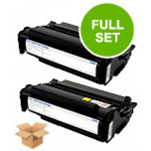 2 Multipack Dell 593-10023 High Quality Remanufactured Laser Toners. Includes 2 Black