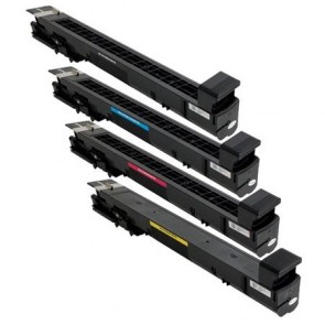 4 Multipack HP 827A (CF300A) High Quality Remanufactured Laser Toners. Includes 1 Black, 1 Cyan, 1 Magenta, 1 Yellow