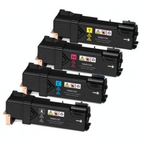 4 Multipack Xerox   106R01594-97 BK/C/M/Y High Quality Remanufactured Laser Toners. Includes 1 Black, 1 Cyan, 1 Magenta, 1 Yellow
