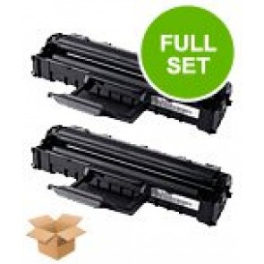 2 Multipack Dell 593-10109 High Quality Remanufactured Laser Toners. Includes 2 Black
