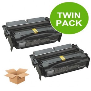 2 Multipack Lexmark 12A8420 High Quality Remanufactured Laser Toners. Includes 2 Black