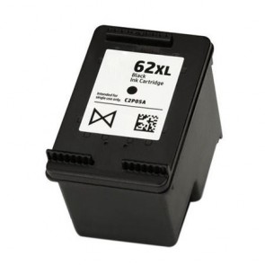 HP 62 XL (C2P05AE) Black, High Yield Remanufactured Ink Cartridge