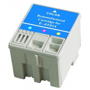 Epson T014 (C13T01440110) Colour, High Quality Remanufactured Ink Cartridge