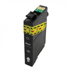 Epson T1281 (C13T12814011) Black, High Quality Remanufactured Ink Cartridge