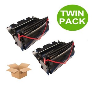 2 Multipack Lexmark 0064036SE High Quality Remanufactured Laser Toners. Includes 2 Black