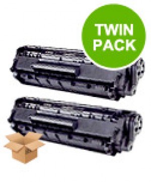 2 Multipack Canon 703 High Quality Remanufactured Laser Toners. Includes 2 Black