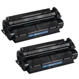 2 Multipack Canon EP-25 High Quality Remanufactured Laser Toners. Includes 2 Black