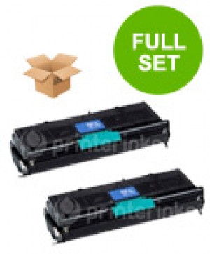 2 Multipack Canon EP-L High Quality Remanufactured Laser Toners. Includes 2 Black