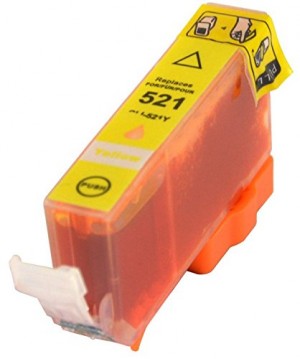 Canon CLI-521Y Yellow, High Quality Compatible Ink Cartridge