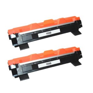 2 Multipack Brother other TN1050 High Quality Remanufactured Laser Toners. Includes 2 Black