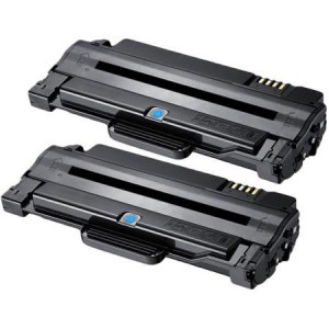 2 Multipack Samsung MLT-D1052L High Quality  Laser Toners. Includes 2 Black