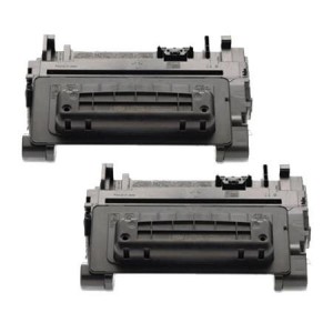 2 Multipack HP 90A (CE390A) High Quality Remanufactured Laser Toners. Includes 2 Black