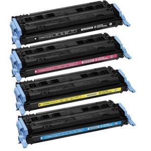 4 Multipack Canon 707 BK/C/M/Y High Quality Remanufactured Laser Toners. Includes 1 Black, 1 Cyan, 1 Magenta, 1 Yellow