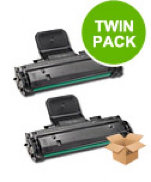 2 Multipack Samsung SCX-4521D3 High Quality  Laser Toners. Includes 2 Black