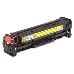 HP 304A (CC532A) Yellow, High Quality Remanufactured Laser Toner