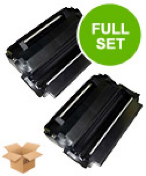 2 Multipack Lexmark 12A7315 High Quality Remanufactured Laser Toners. Includes 2 Black