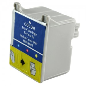 Epson T020 (C13T02040110) Colour, High Quality Remanufactured Ink Cartridge