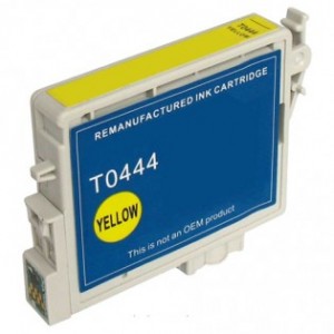 Epson T0444 (C13T04444010) Yellow, High Yield Remanufactured Ink Cartridge
