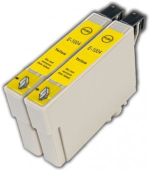 Epson T1004 (C13T10044010) Yellow, High Yield Remanufactured Ink Cartridge